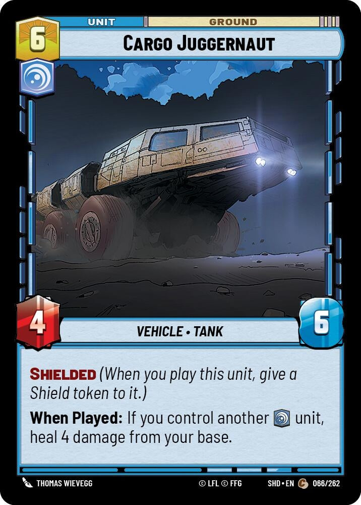 Cargo Juggernaut (66) (SHD) - Star Wars: Unlimited Single