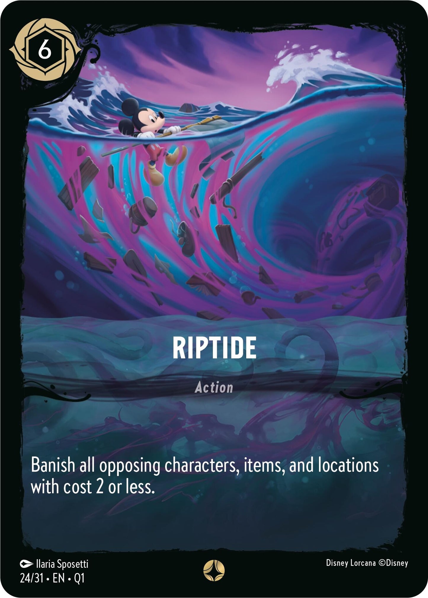 Riptide (24) (Q1) - Disney Lorcana Single
