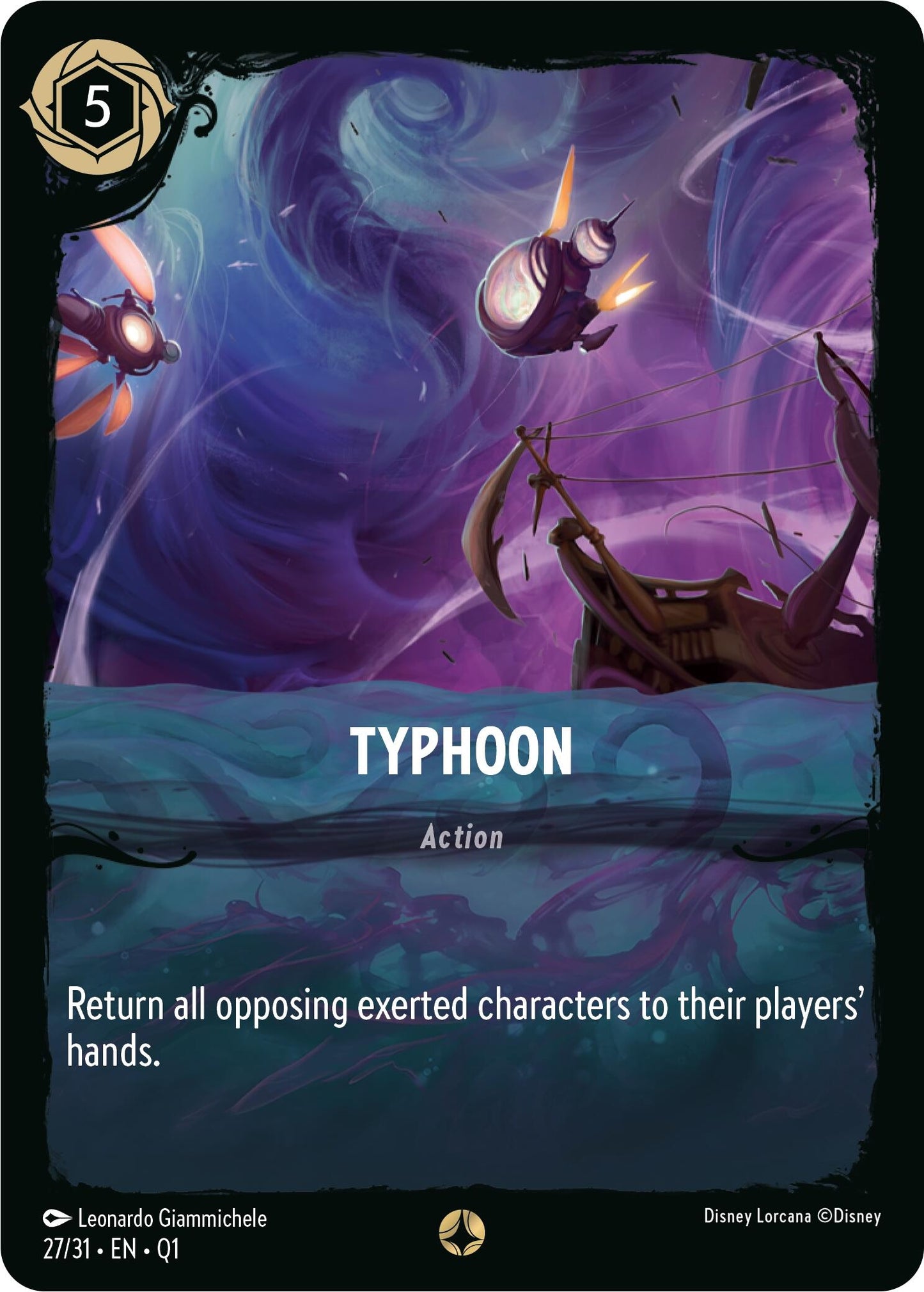 Typhoon (27) (Q1) - Disney Lorcana Single