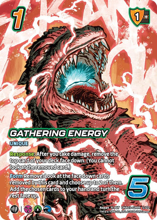 Gathering Energy (Alternate Art) (3522) - UniVersus Single