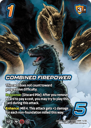Combined Firepower (Alternate Art) (3422) - UniVersus Single