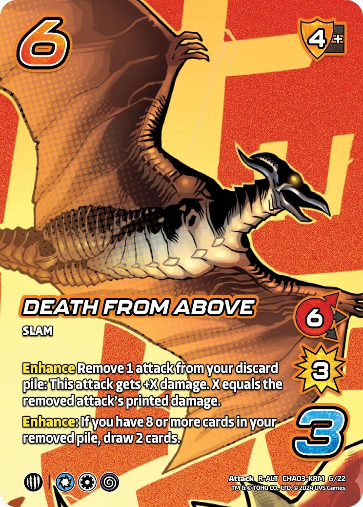 Death From Above (Alternate Art) (3622) - UniVersus Single