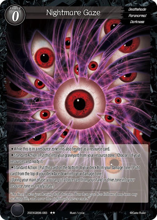 Nightmare Gaze (2023) - Gate Ruler Single