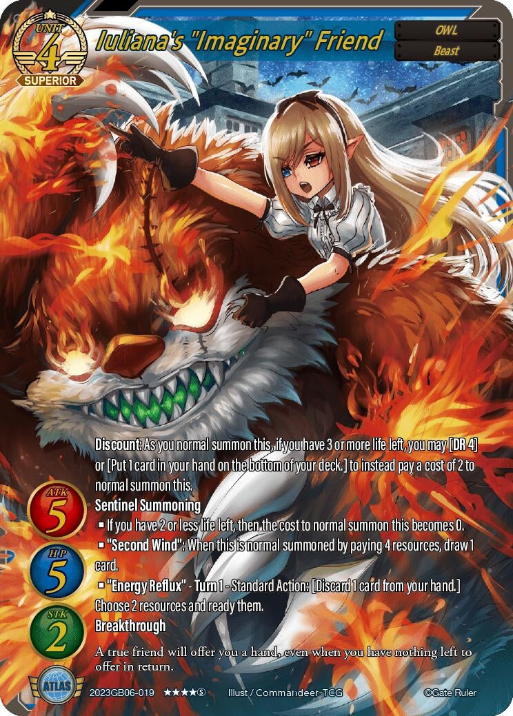 Iuliana’s ’Imaginary’ Friend (2023) - Gate Ruler Single