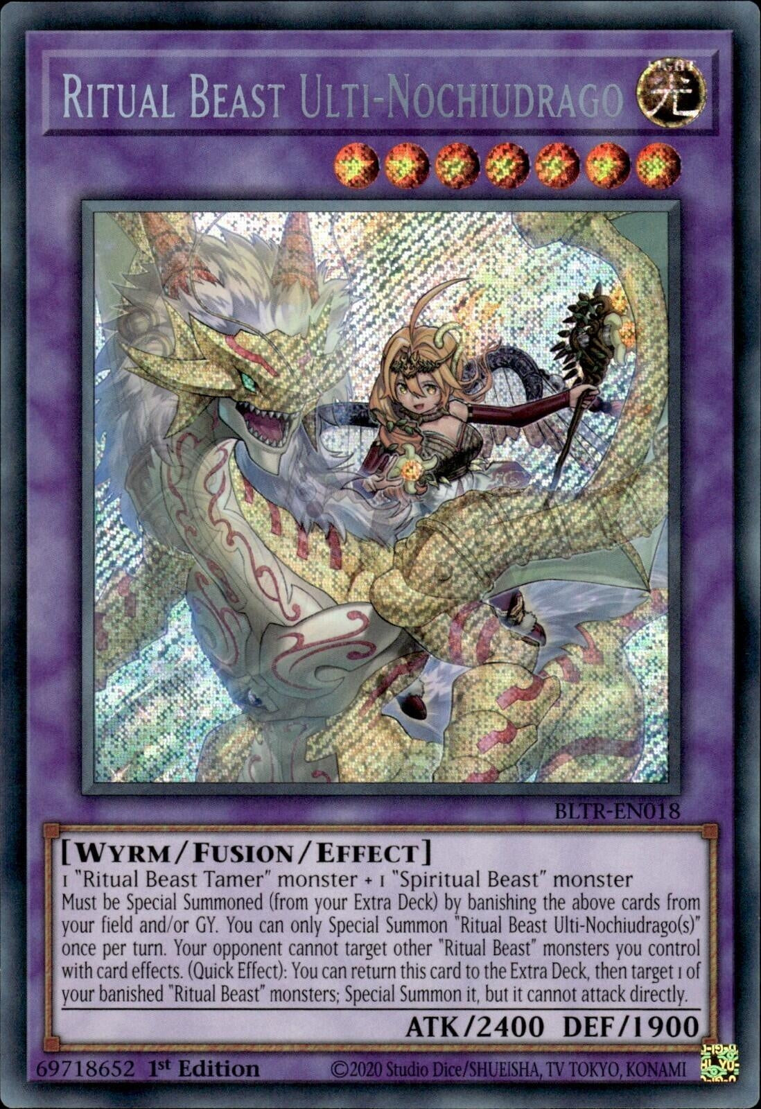 Ritual Beast Ulti-Nochiudrago (18) (BLTR) - YuGiOh Single