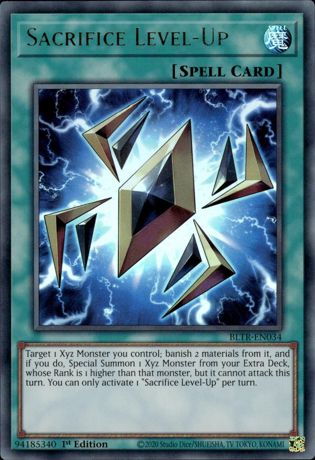 Sacrifice Level-Up (34) (BLTR) - YuGiOh Single