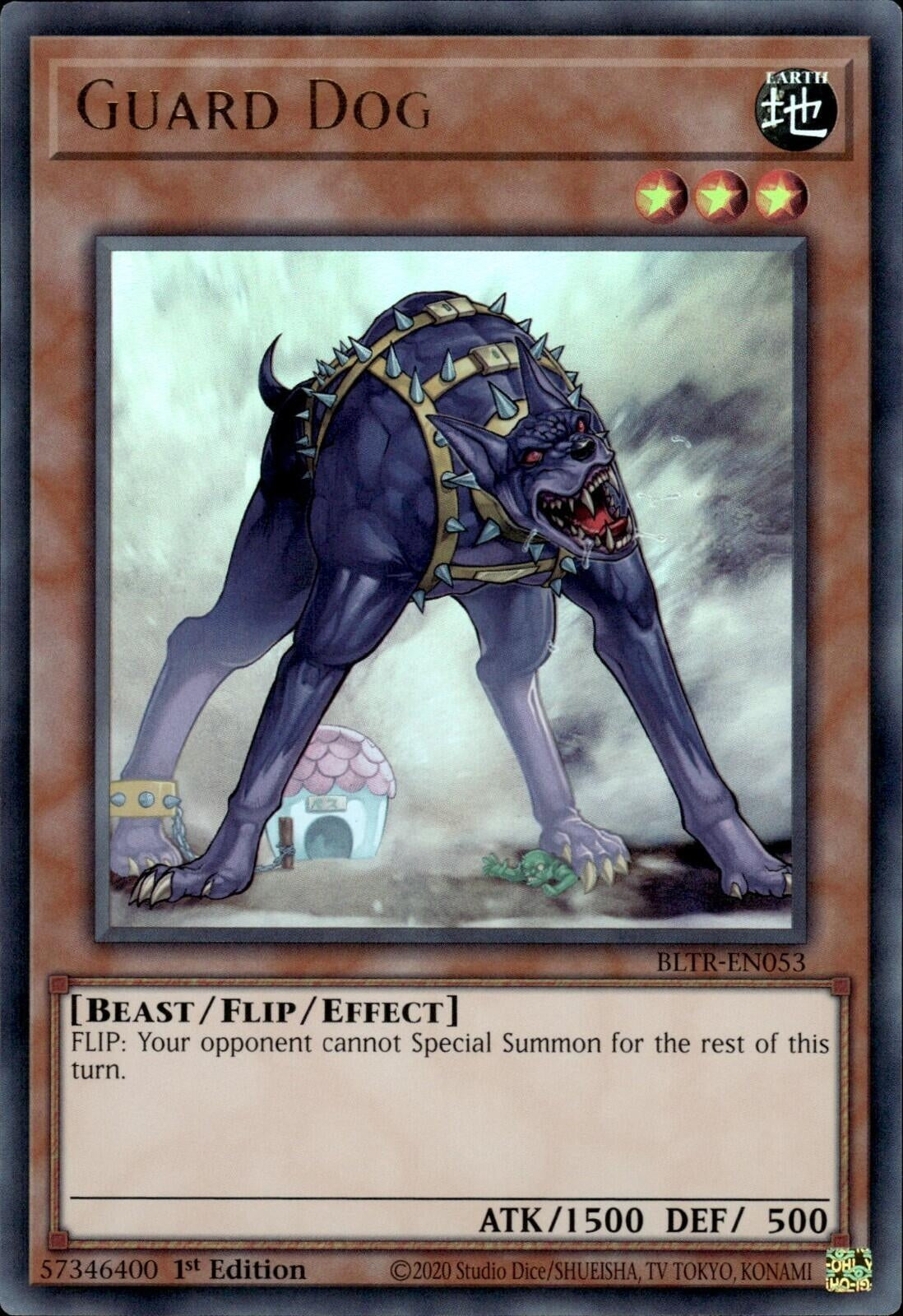 Guard Dog (53) (BLTR) - YuGiOh Single