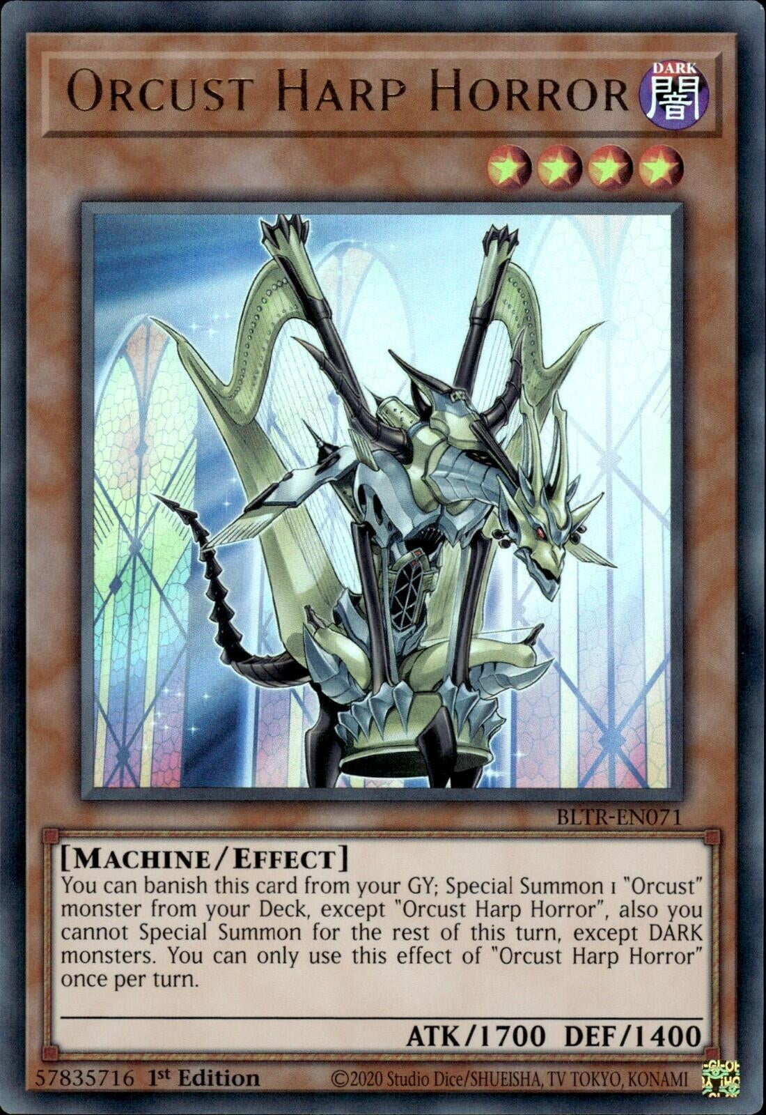 Orcust Harp Horror (71) (BLTR) - YuGiOh Single
