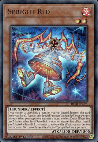 Spright Red (78) (BLTR) - YuGiOh Single