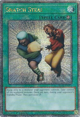 Snatch Steal (Quarter Century Secret Rare) (96) (BLTR) - YuGiOh Single