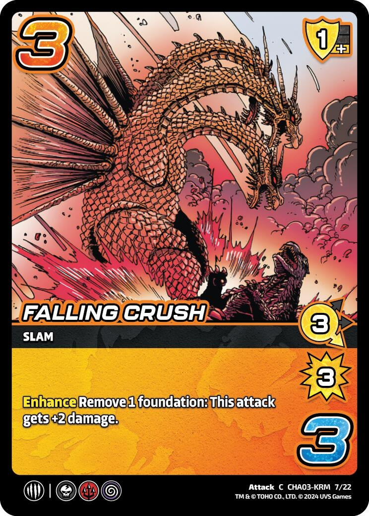 Falling Crush (3722) - UniVersus Single