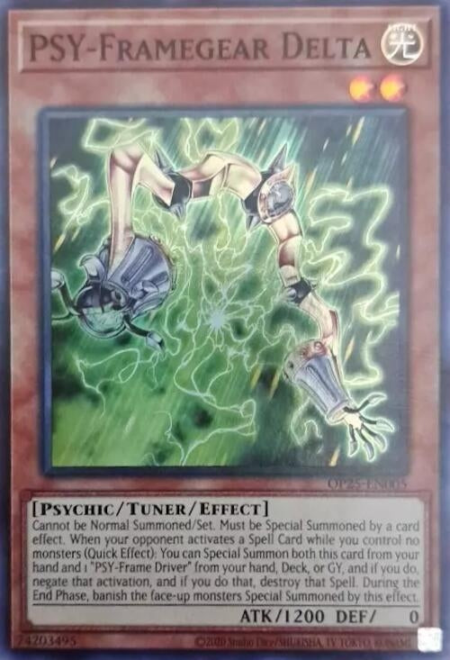 PSY-Framegear Delta (25005) (OP25) - YuGiOh Single