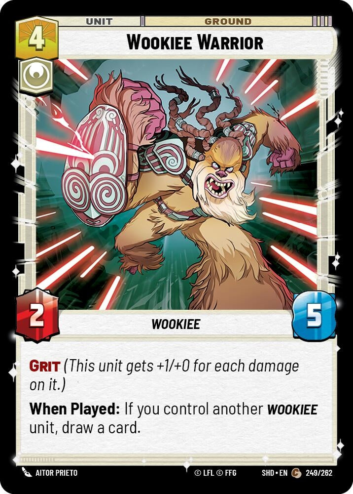Wookiee Warrior (249) (SHD) - Star Wars: Unlimited Single