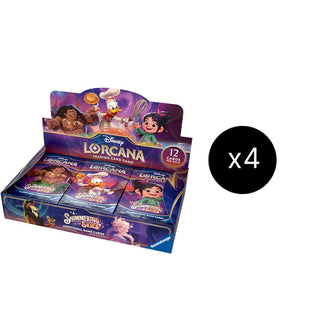 Disney Lorcana: Shimmering Skies Booster Box Case (5) - Disney Lorcana Sealed
