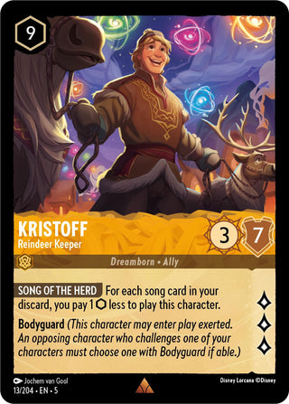 Kristoff - Reindeer Keeper (13) (5) - Disney Lorcana Single