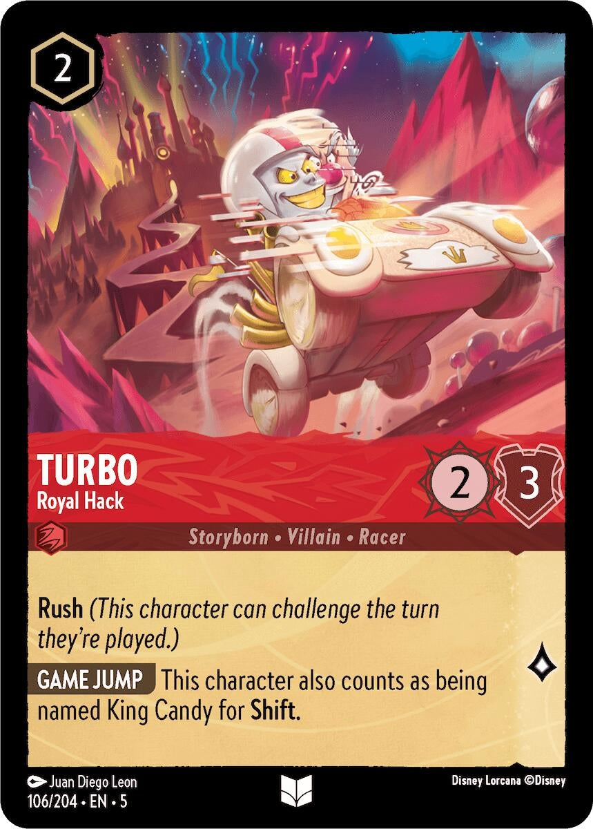 Turbo - Royal Hack (106) (5) - Disney Lorcana Single