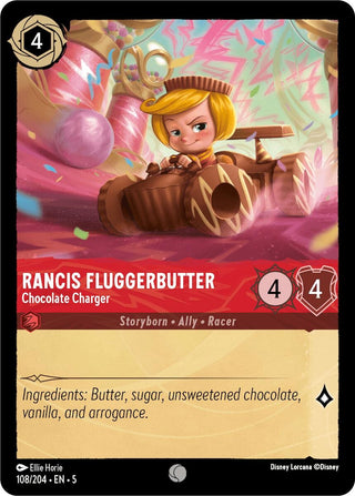 Rancis Fluggerbutter - Chocolate Charger (108) (5) - Disney Lorcana Single
