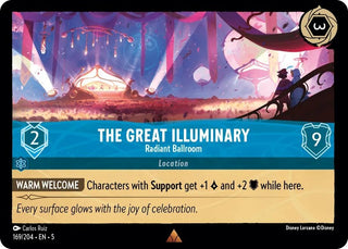 The Great Illuminary - Radiant Ballroom (169) (5) - Disney Lorcana Single