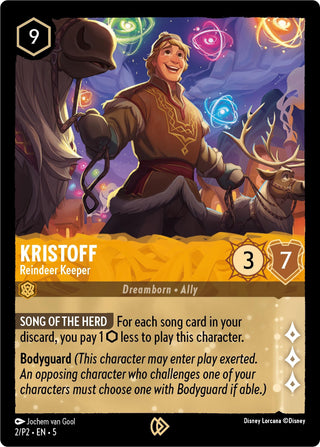 Kristoff - Reindeer Keeper (2) (DLPC) - Disney Lorcana Single