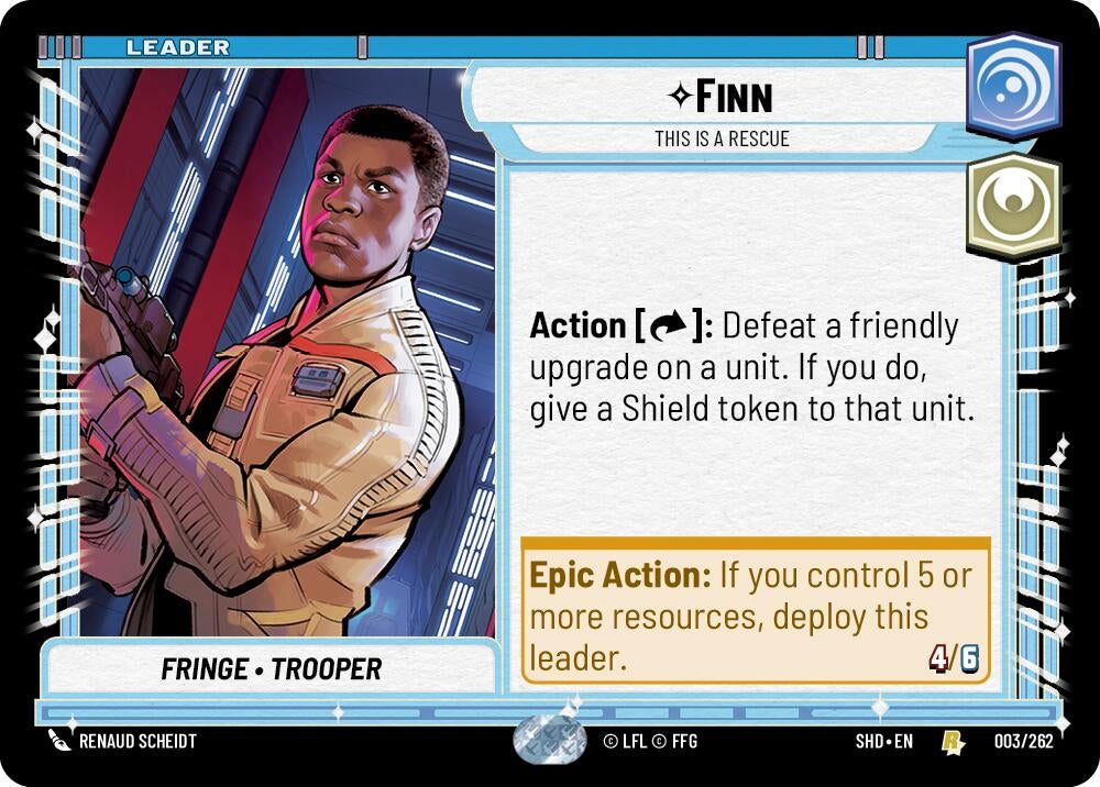 Finn - This is a Rescue (3) (SHD) - Star Wars: Unlimited Single