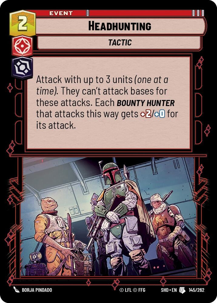 Headhunting (145) (SHD) - Star Wars: Unlimited Single