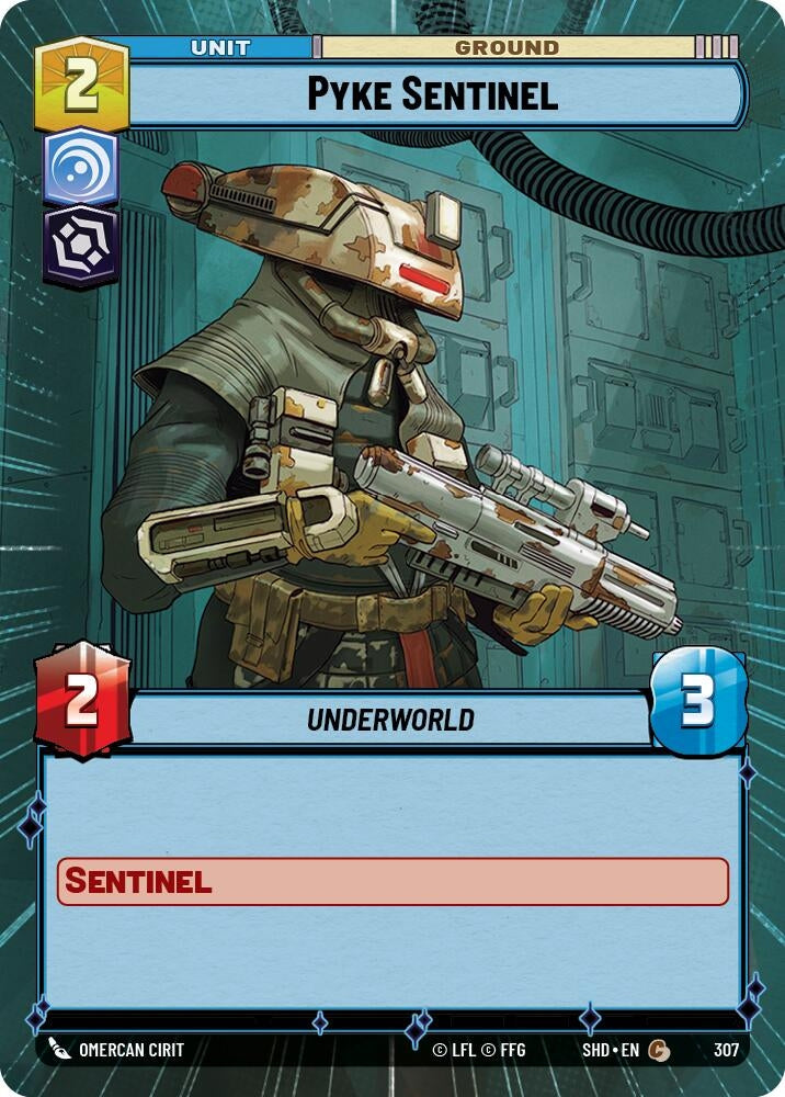 Pyke Sentinel (Hyperspace) (307) (SHD) - Star Wars: Unlimited Single