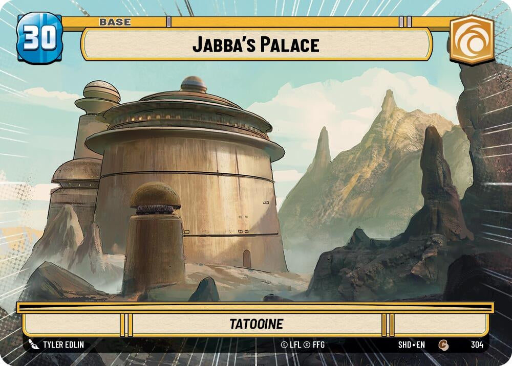 Jabba’s Palace // Experience (Hyperspace) (304) (SHD) - Star Wars: Unlimited Single