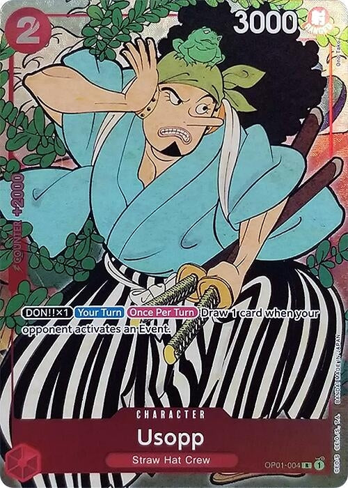 Usopp (English Version 1st Anniversary Set) (1004) (OP-PR) - One Piece Card Game Single
