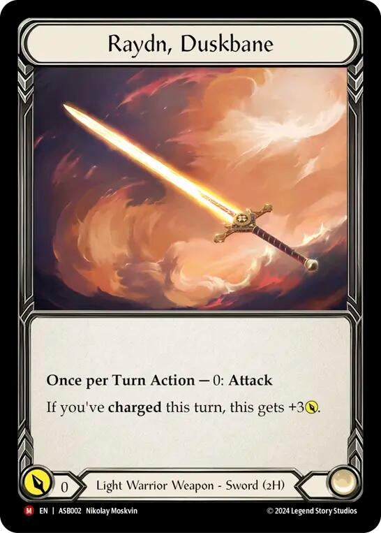 Raydn Duskbane (2) - Flesh and Blood TCG Single