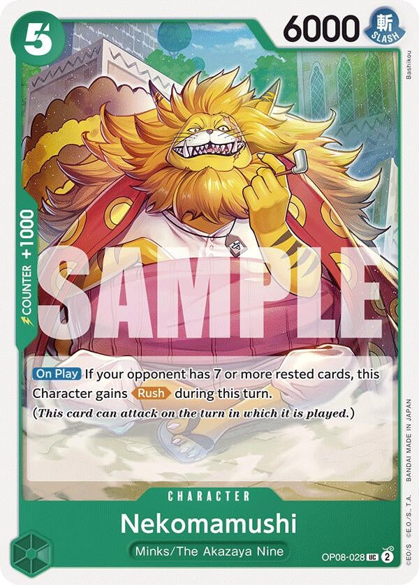 Nekomamushi (8028) (OP08) - One Piece Card Game Single