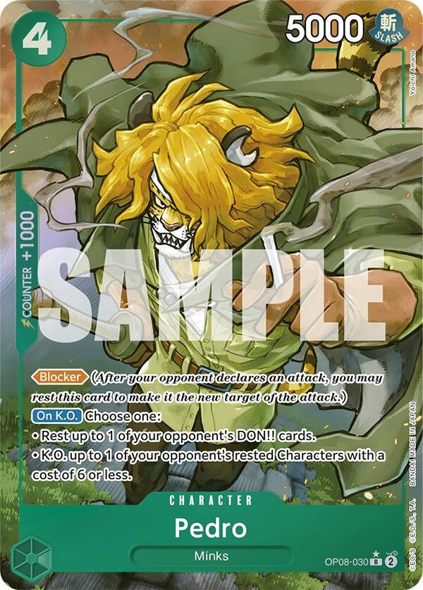 Pedro (Parallel) (8030) (OP08) - One Piece Card Game Single
