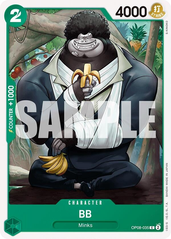 BB (8035) (OP08) - One Piece Card Game Single