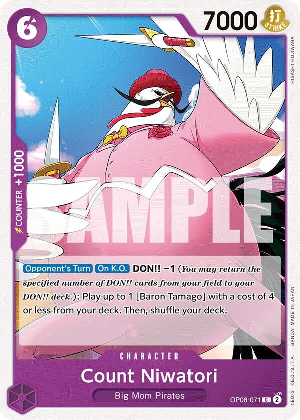Count Niwatori (8071) (OP08) - One Piece Card Game Single