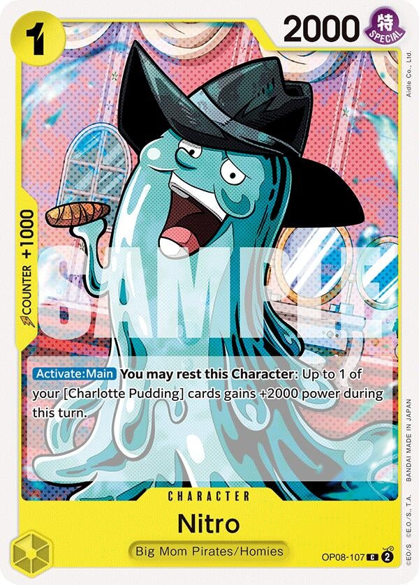 Nitro (8107) (OP08) - One Piece Card Game Single