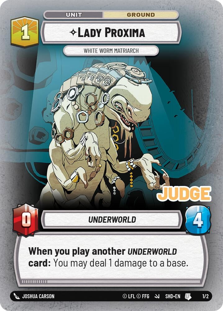 Lady Proxima - White Worm Matriarch (255) (JDG) - Star Wars: Unlimited Single
