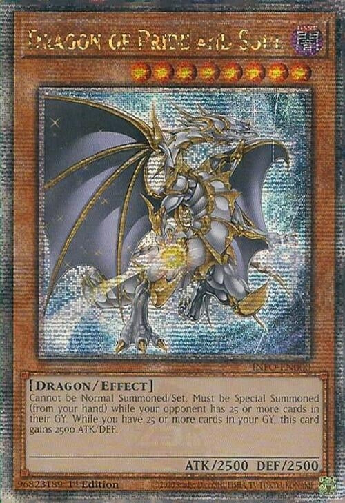 Dragon of Pride and Soul (Quarter Century Secret Rare) (INFO) - YuGiOh Single