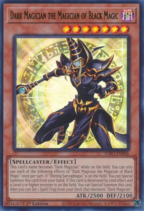 Dark Magician the Magician of Black Magic (INFO) - YuGiOh Single