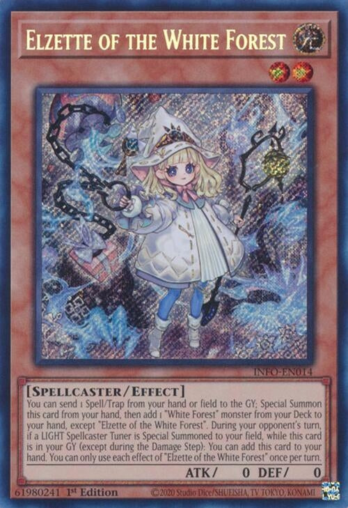 Elzette of the White Forest (INFO) - YuGiOh Single