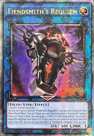 Fiendsmith’s Requiem (Quarter Century Secret Rare) (INFO) - YuGiOh Single