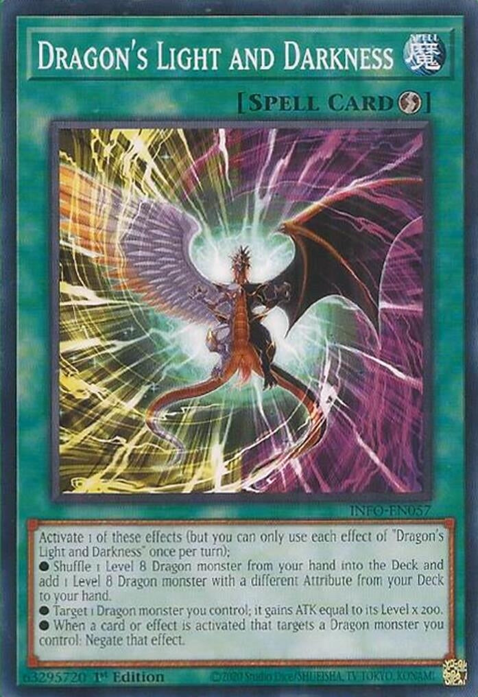 Dragon’s Light and Darkness (INFO) - YuGiOh Single