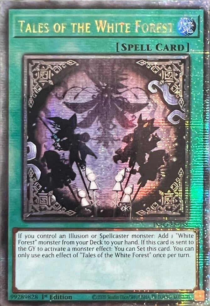 Tales of the White Forest (Quarter Century Secret Rare) (INFO) - YuGiOh Single