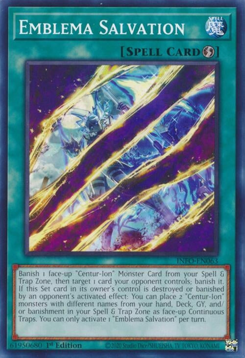 Emblema Salvation (INFO) - YuGiOh Single