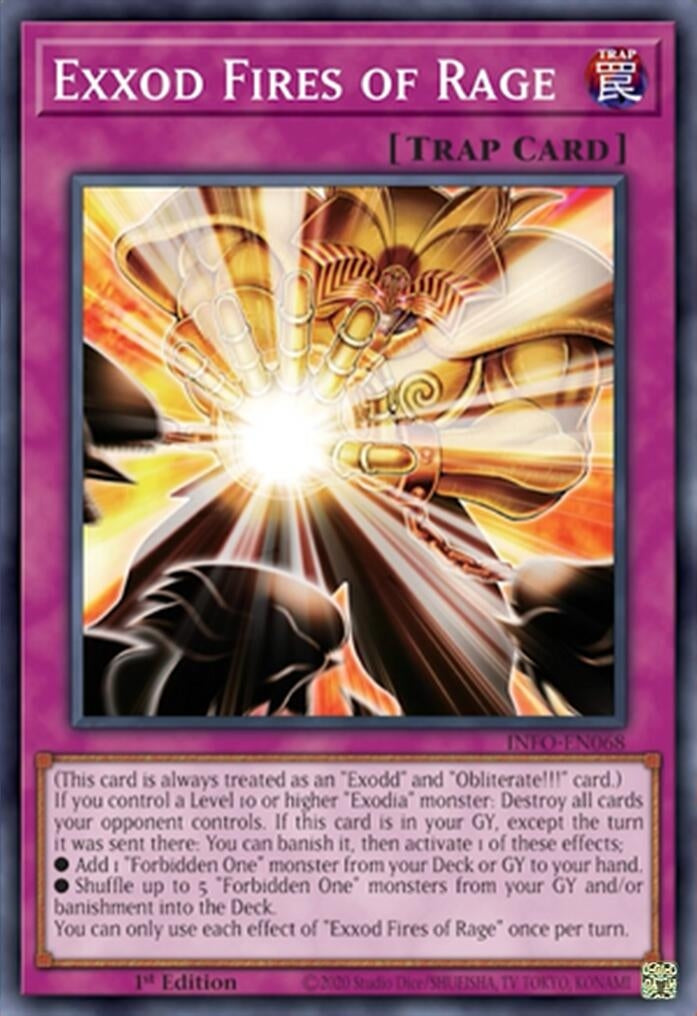 Exxod Fires of Rage (INFO) - YuGiOh Single