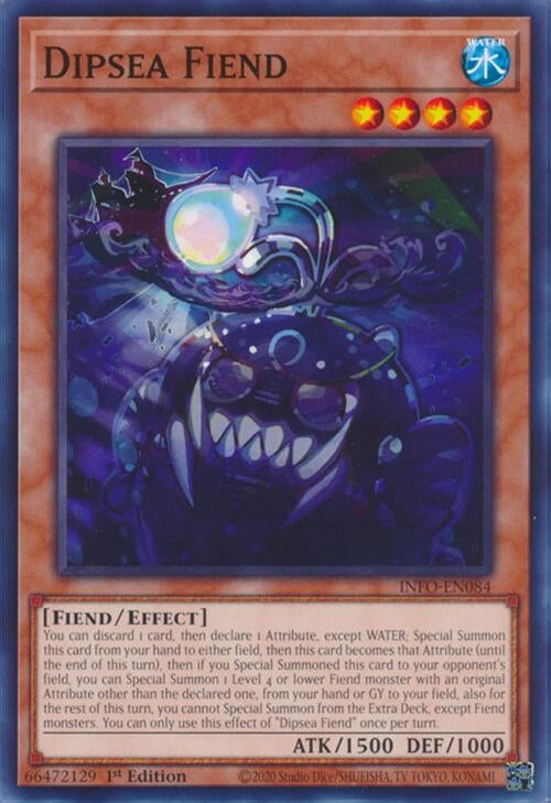 Dipsea Fiend (INFO) - YuGiOh Single