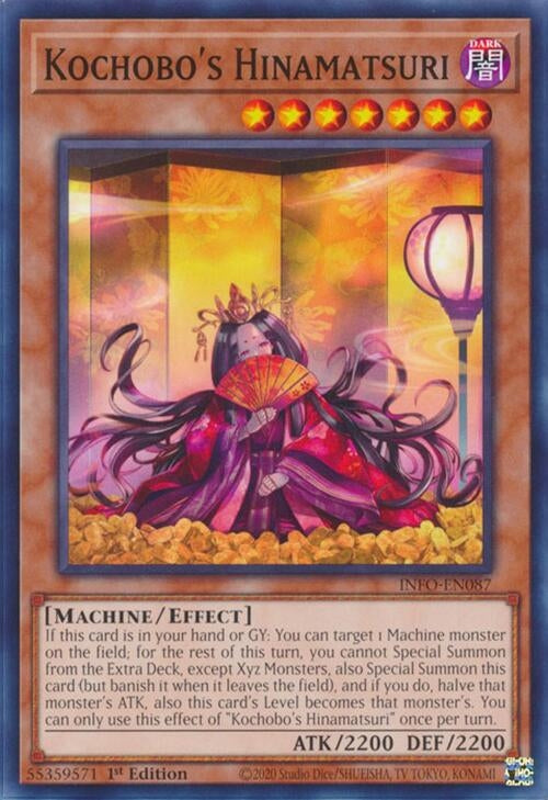 Kochobo’s Hinamatsuri (INFO) - YuGiOh Single