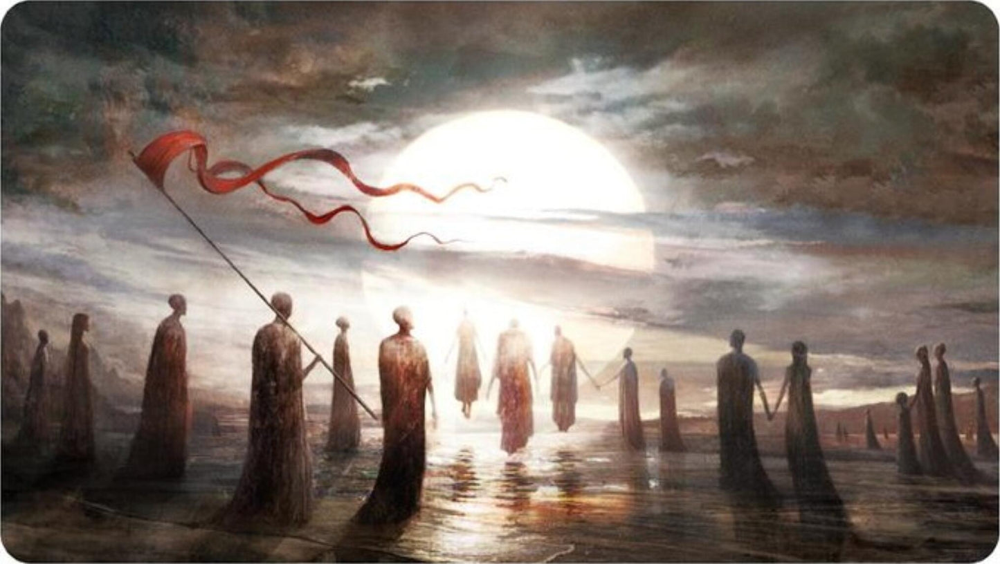 Seb McKinnon Playmat for Magic: The Gathering (Kickstarter Exclusive) - Promise of Tomorrow - Playmats Sealed
