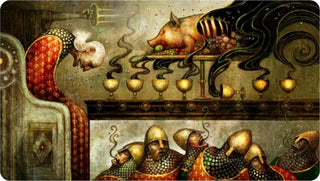 Seb McKinnon Playmat for Magic: The Gathering (Kickstarter Exclusive) - Feast of Succession - Playmats Sealed