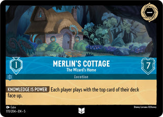 Merlin’s Cottage - The Wizard’s Home (170) (5) - Disney Lorcana Single