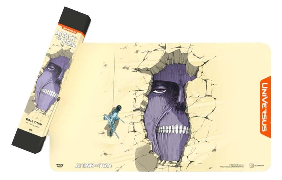 Attack On Titan: Battle for Humanity Playmat: Wall Titan - Playmats Sealed