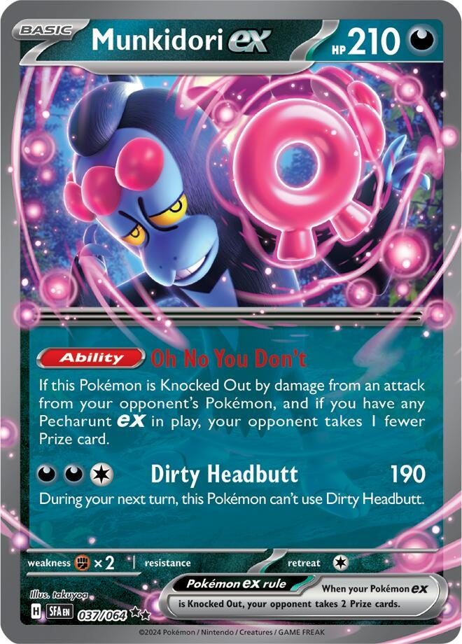 Image for Munkidori ex (037/064) (SV: Shrouded Fable) - Pokemon